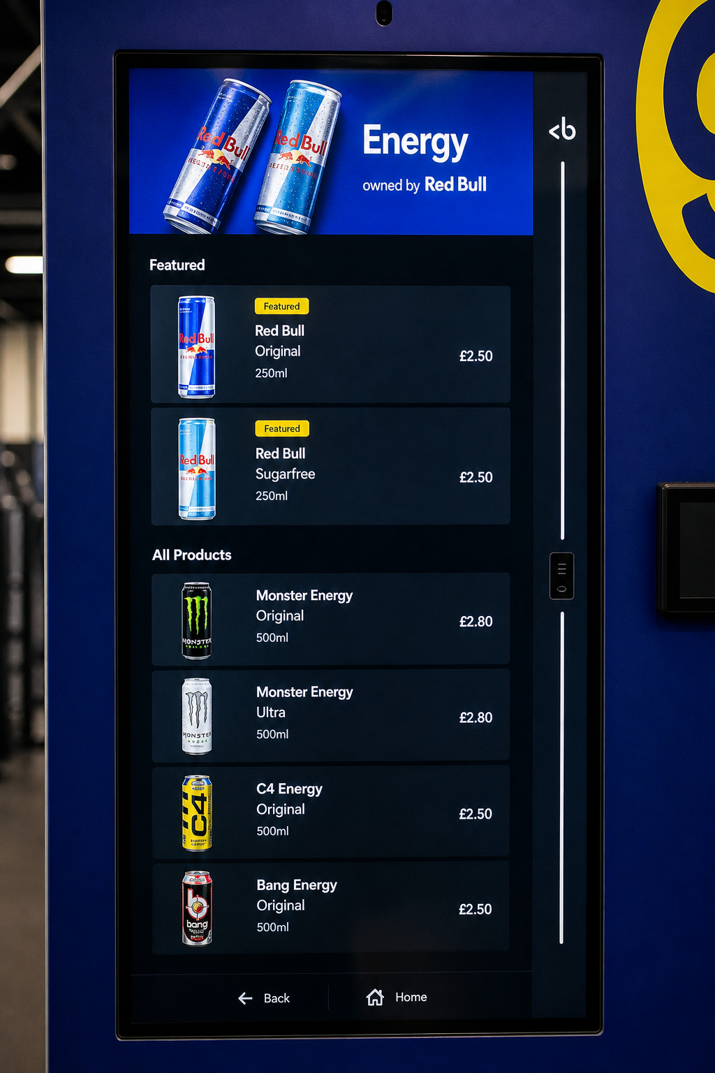 Red Bull owning the Energy category